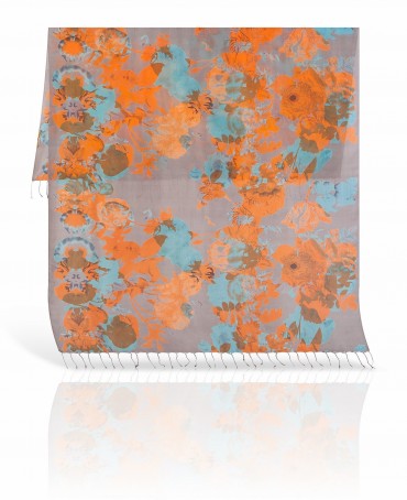 Палантин Женский S30-SMUDGE.FL/SAFFRON